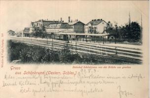 1899 Schönbrunn Bahnhof