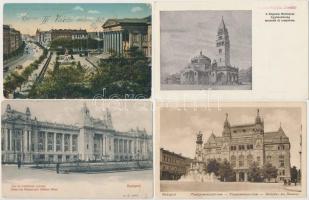 Budapest - Kb. 250 db régi képeslap, vegyes minőség / Approx. 250 old postcards, mixed quality