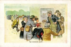 Egy szerencsés nyerő, lóverseny / Horse race