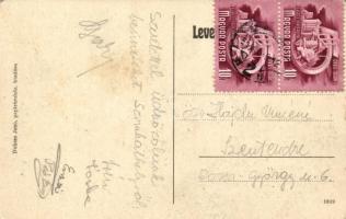 Szombathely, Látkép; Dukesz Jenő papíráruháza kiadása