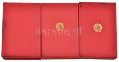 1951. "Közbiztonsági Érem" arany és bronz fokozata a rendőrség tagjai részére, ezüst fokoz...