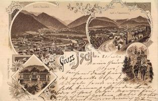 1897 Ischl Litho