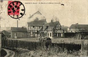 Breteuil, Moulin, Maison normande / saw mill