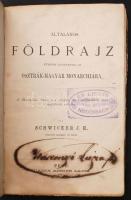 Schwicker, J[ános] H[enrik]: Általános földrajz, különös tekintettel az Osztrák-Magyar Monarchiára. A népiskolák felső, s a polgári és középtanodák alsó osztályaik számára. Pest, 1871, Aigner Lajos. Számos érdekes leírással. Kissé vetemedett állapotban, kopott félvászon kötésben.