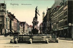 Augsburg, Merkurbrunnen / fountain