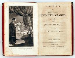 Auguste Henri: Choix Des Plus Jolis Contes Arabes Tires Des Mille Et Une Nuits. Tome second. Leipzig...