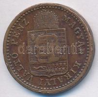 1892KB 1kr Cu "Fiumei címer" T:2- ph.
Adamo M4.1