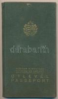 1937 A Magyar Királyság által kiadott fényképes útlevél / 1937 Hungarian passport