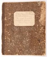 cca 1800-1860 Magyarországi és erdélyi bujdosó fejedelem késmárki Thököly Imre secretariusának Komár...