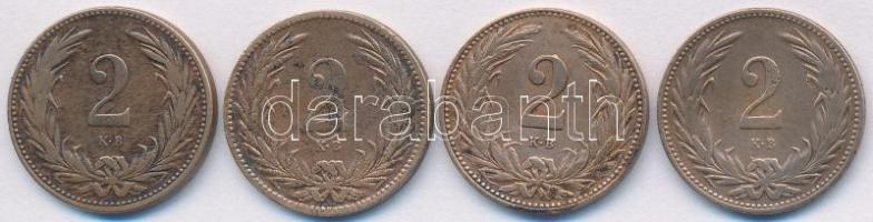 1895-1909KB 2f Br (4xklf) T:2,2-