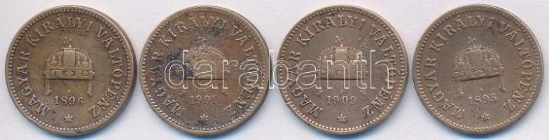 1895-1909KB 2f Br (4xklf) T:2,2-