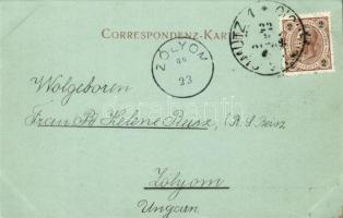 1899 Olomouc, Olmütz; Israelitischer Tempel, Verlag Hermann Seibt / synagogue