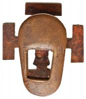 Franciaország DN Cserkész gomblyukjelvény (17x17mm) T:2
France ND Scout button badge (17x17mm) C:XF