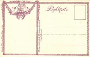 1912 - 8. Deutsches Sänger Bundesfest, Nürnberg / 8th German Singer festival advertisement Art Nouve...