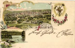 1898 Nazareth, Verlag C. Brandes No. 2001. litho