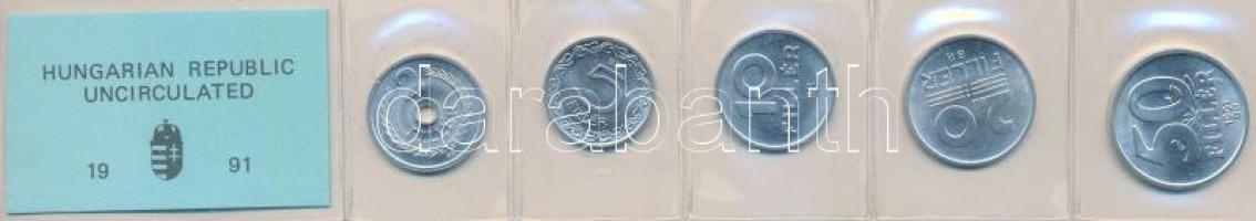 1991. 2f-50f 5klf db forgalmi sor fóliában T:1