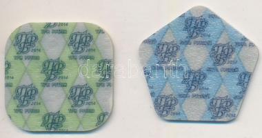 Transznisztria 2014. 3R + 5R műanyag T:1
Transnistria 2014. 3 Rubles + 5 Rubles plastic C:UNC