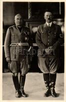 Adolf Hitler, Benito Mussolini 'München - Hauptstadt der Bewegung' So. Stpl