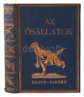 Lambrecht Kálmán: Az ősember elődei (Az ősállatok). 150 szövegképpel, 40 táblával és mélynyomású táblával. Bp., 1927, Dante. Gerincnél kissé beszakadt kiadói kemény kötésben.