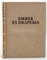 Ember és drapéria. Rajzolta és a magyarázó szöveget írta Barcsay Jenő a Magyar Képzőművészeti Főiskola művészeti anatómia tanára. Bp., 1958, Képzőművészeti Alap Kiadóvállalata. Kiadói egészvászon kötés, jó állapotban.