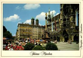 102 db MODERN München városképes lap, benne néhány nagyobb méretű képeslap, vegyes minőségű / 102 mo...