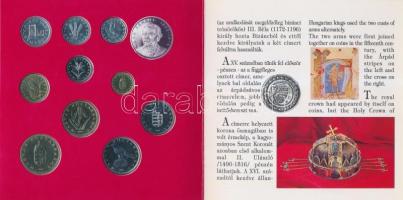 1994. 10f-100Ft 10xklf db + 200Ft Ag "Deák" dísztokos szettben T:BU