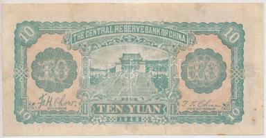 Tajvan 1943. 10Y T:III
Taiwan 1943. 10 Yuan C:F
