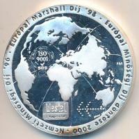 Fritz Mihály (1947-) 2001. "Westel - A kétmilliomodik ügyfél elérésének emlékére" ezüstözö...