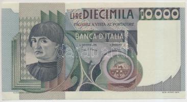 Olaszország 1982. 10.000L T:I- kis szakadás Italy 1982. 10.000 Lire C:AU small tear