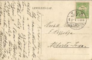 Pusztaszer, Vasútállomás, Szeged-Felső központ; Grünwald Herman kiadása