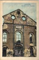 Zboró abgebrennt Synagoge