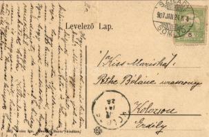 Szilágysomlyó, Simleu Silvaniei; Vasútállomás, ifj. Weisz Ignác kiadása / railway station