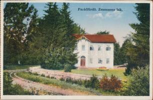 Parádfürdő - képeslapfüzet 6 régi képeslappal / postcard booklet with 6 postcards