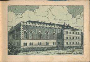 Délvidék - Bánát, Bácska, Baranya. Irredenta képeslapfüzet 9 lappal, kiadja a Délvidéki Egyetemi és ...