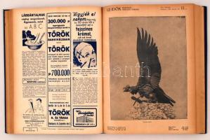 1939 Az Új idők c. folyóirat I. kötet.  Szépirodalmi művészeti és társadalmi képes hetilap. Szerkesz...