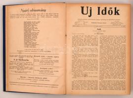 1941 Az Új idők c. folyóirat II. kötet.  Szépirodalmi művészeti és társadalmi képes hetilap. Szerkes...