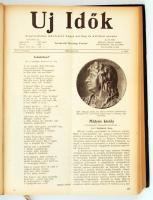 1940 Az Új idők c. folyóirat I. kötet.  Szépirodalmi művészeti és társadalmi képes hetilap. Szerkesz...