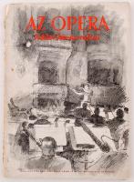 Az Opera. Zádori István rajzai Márkus László szövegével. Bp., é. n., Budapest Székesfőváros Irodalmi és Művészeti Intézete. Papírkötésben, elváló lapokkal, gerince hiányzik.