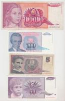 Jugoszlávia 20db klf vegyes bankjegy T:vegyes
Yugoslavia 20pcs of diff banknotes C:mixed