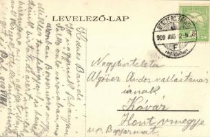 Besztercebánya, Banska Bystrica; Garam-híd, följárat az Urpin-hegyre / bridge, path to Urpin