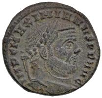 Római Birodalom / Ticinum / Maximianus Kr. u. 300-303. Follis Cu (9,65g) T:2,2-  Roman Empire / Ticinum / Maximianus AD 300-303. Follis Cu "IMP C MAXIMIANVS P F AVG / SACRA MONET AVGG ET CAESS NOSTR - TT." (9,65g) C:XF,VF RIC VI 45b.