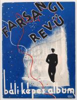 1937 Farsangi revü, báli képes album. 2. köt. (február). Számos érdekes képpel, illusztrációval, írással. Kicsit szakadt papírkötésben, egyébként jó állapotban.