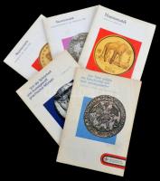 ~1980-1990. Schweizerische Bankgesellschaft kiadásában megjelent numizmatikai katalógusok (5xklf) használt állapotban