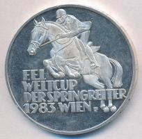 Ausztria 1983. 500Sch Ag "Lovaglás VB" T:PP felületi karc
Austria 1983. 500 Schilling Ag ...