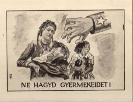 Anti-kommunist. Propaganda s: Dinnyés