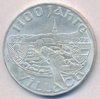 Ausztria 1978. 100Sch Ag "1100 éves Villach" T:1-
Austria 1978. 100 Schilling Ag "11...