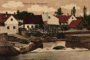 Gmünd, Leinsitzpartie / riverside