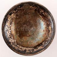 Hotel Europa fém kínáló, eldeformálodva, m:8 cm, d:15 cm