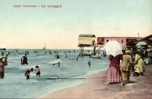 Venezia, Venice; Lido, La Spiaggia / beach