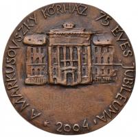 Lessenyei Márta (1930-) 2004. "A Markusovszky Kórház 75 éves jubileuma" öntött Br érem. &q...